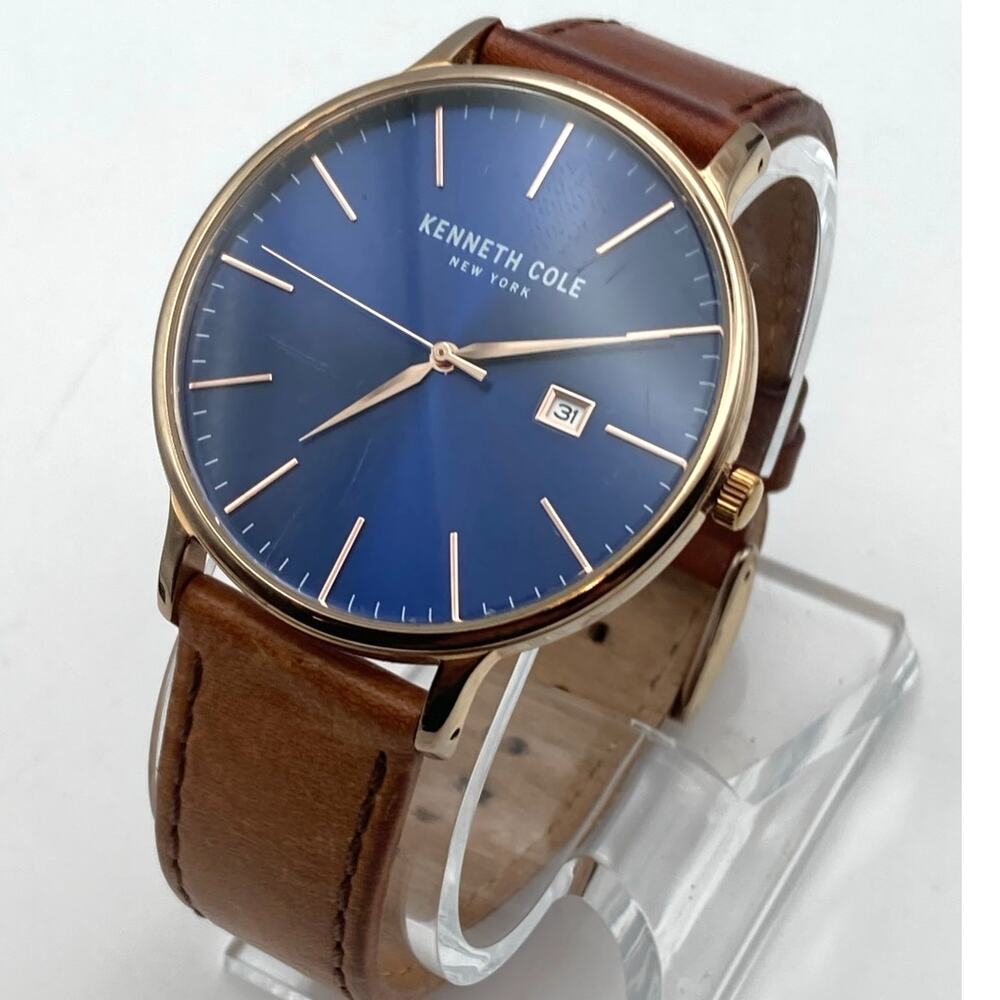 Kenneth Cole New York 15059J Men's Watch 42mm - New Battery Adjustable WR Date